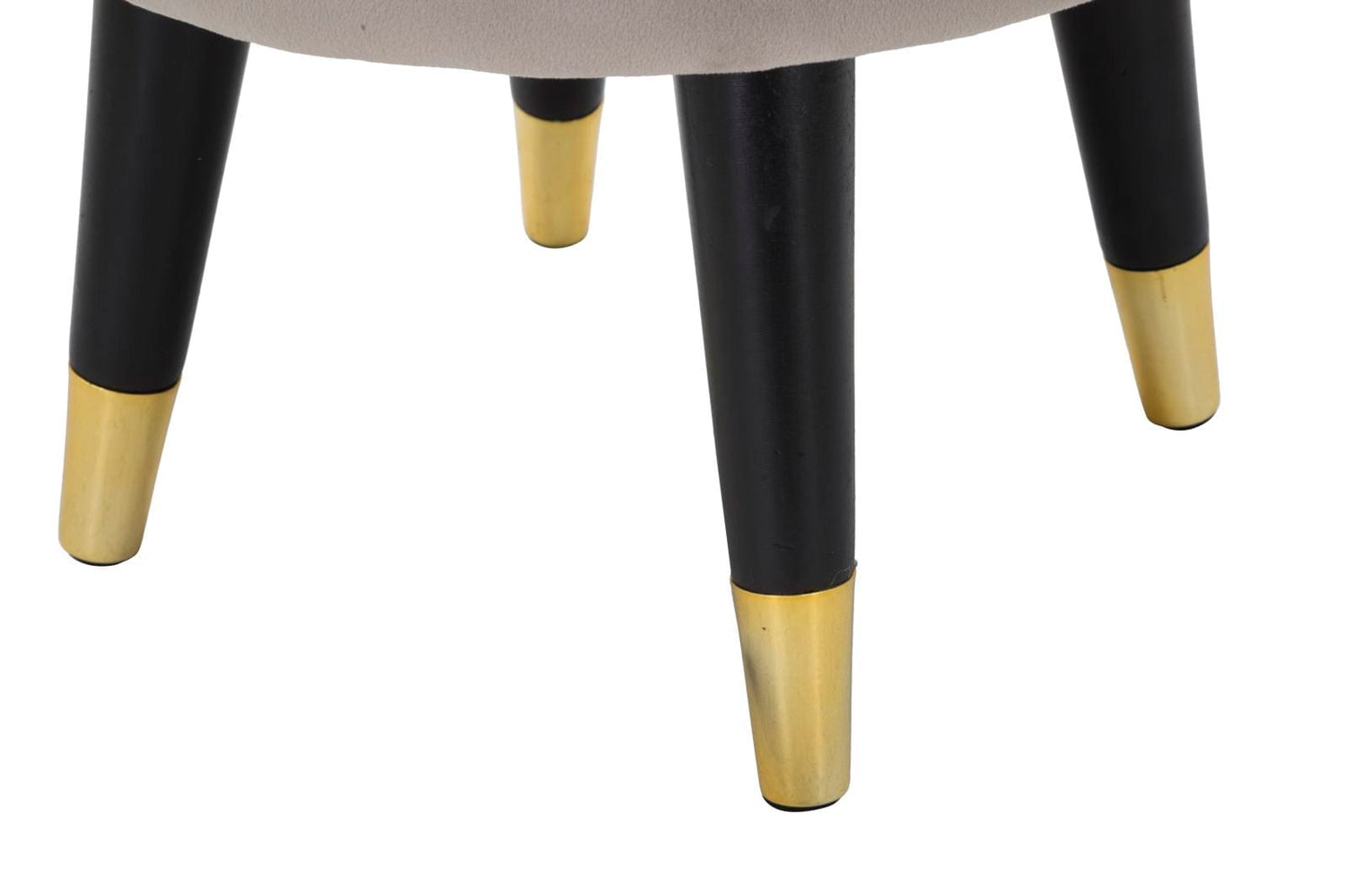 Mauro Ferretti STOOL PARIS GRIGIO/GOLD CM Ø 35X40,5