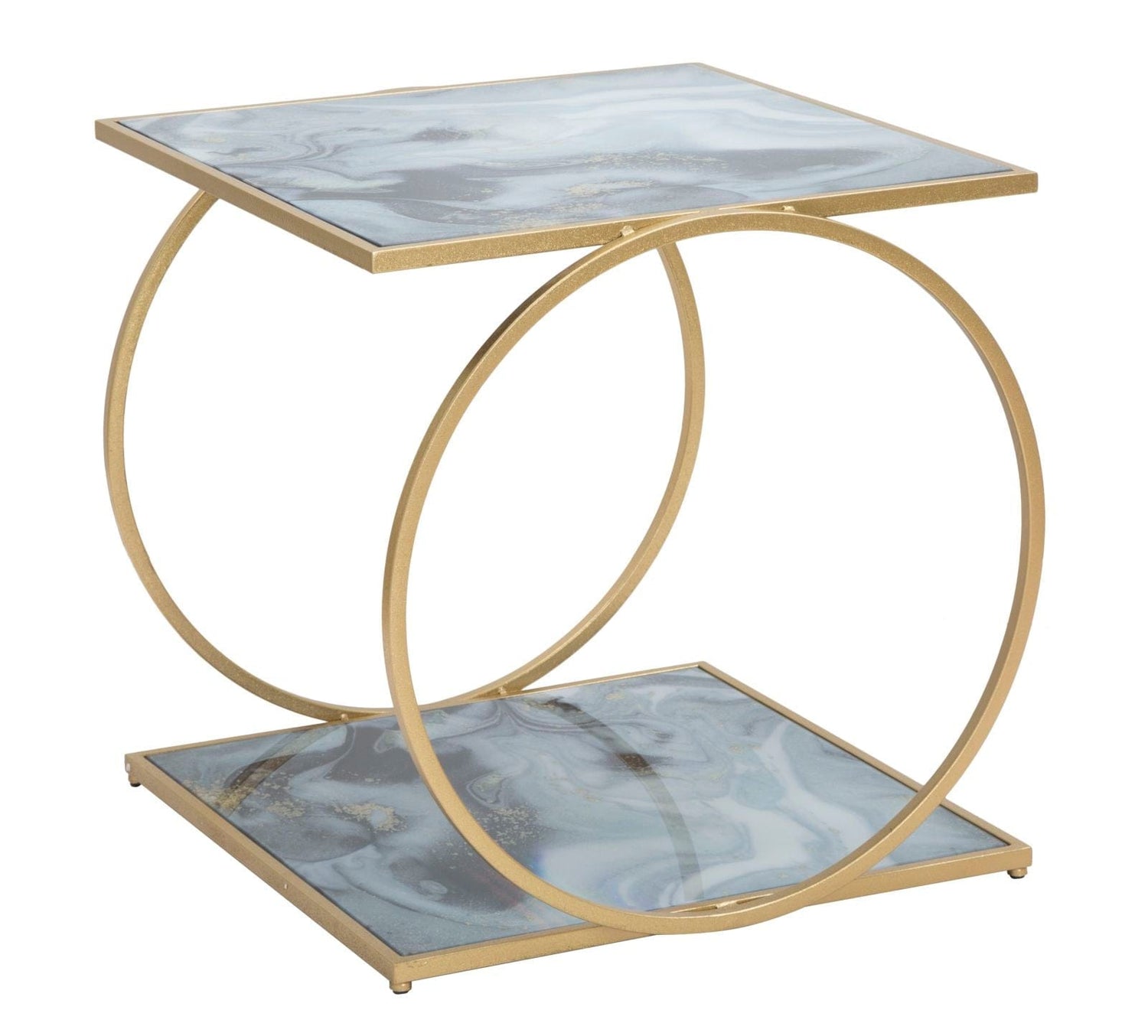 Mauro Ferretti TABLE GLAM 2 LEVEL CM 52,5X50X51