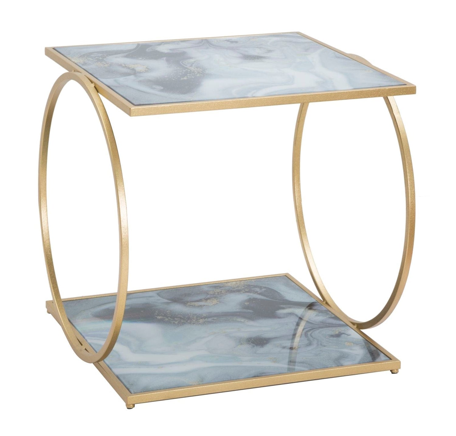 Mauro Ferretti TABLE GLAM 2 LEVEL CM 52,5X50X51