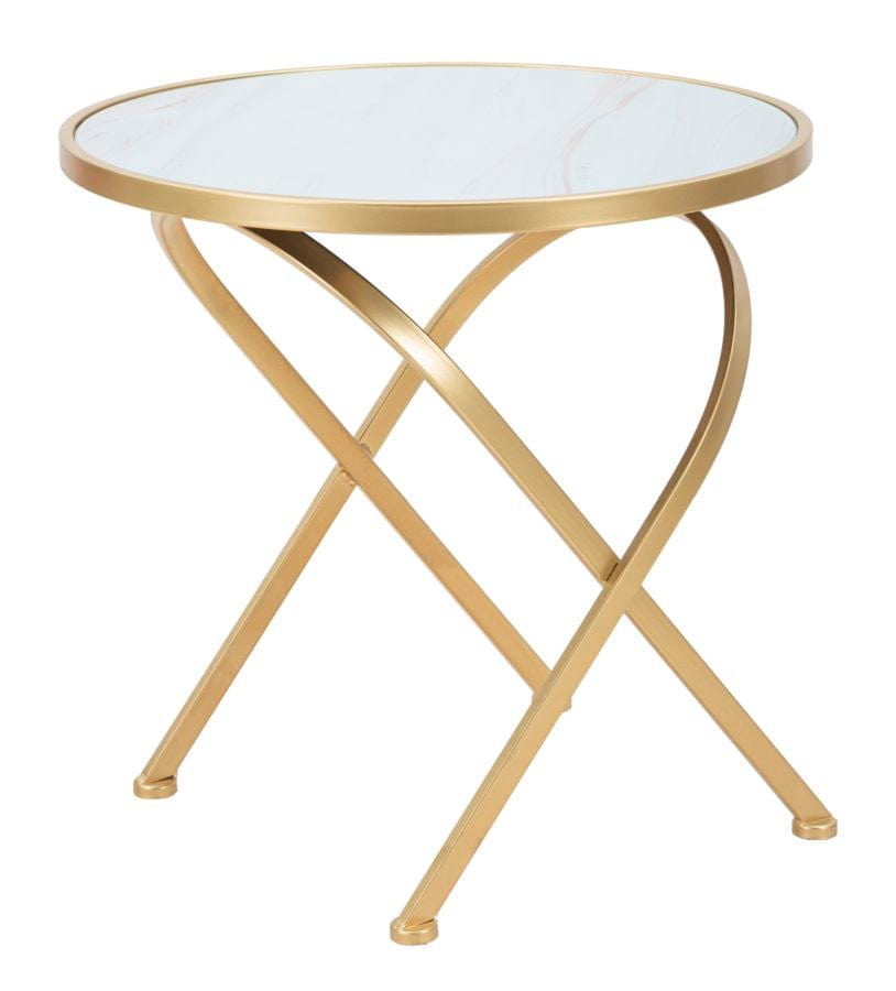 Mauro Ferretti TABLE GLAM MAT CM Ø 50,5X50