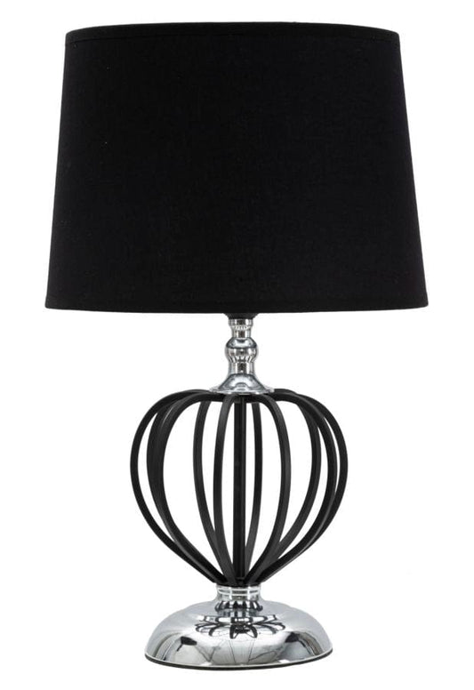 Mauro Ferretti TABLE LAMP DARKY SILVER CM Ø28X44,5