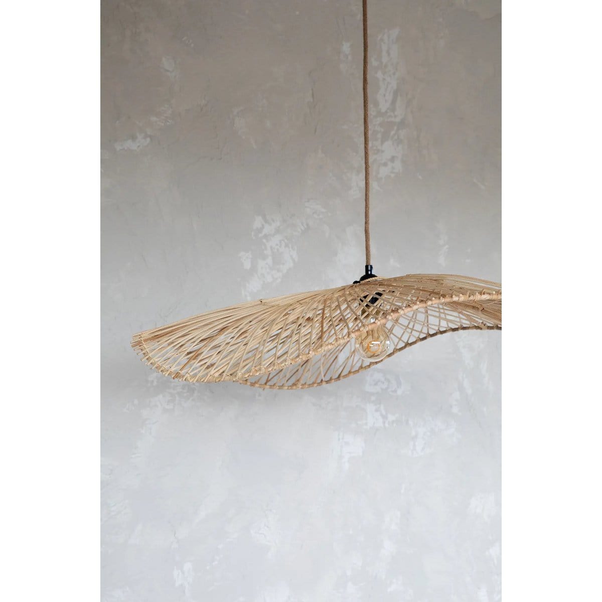 Bazar Bizar The Chapeau Hanglamp - Naturel - L.