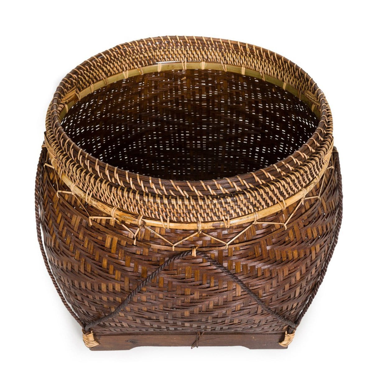 Bazar Bizar The Colonial Basket - Natuurlijk bruin