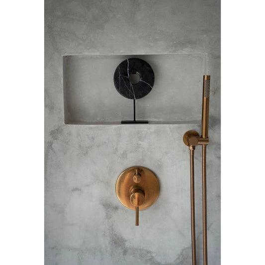 Bazar Bizar The Marble Disc on Stand - Zwart - S