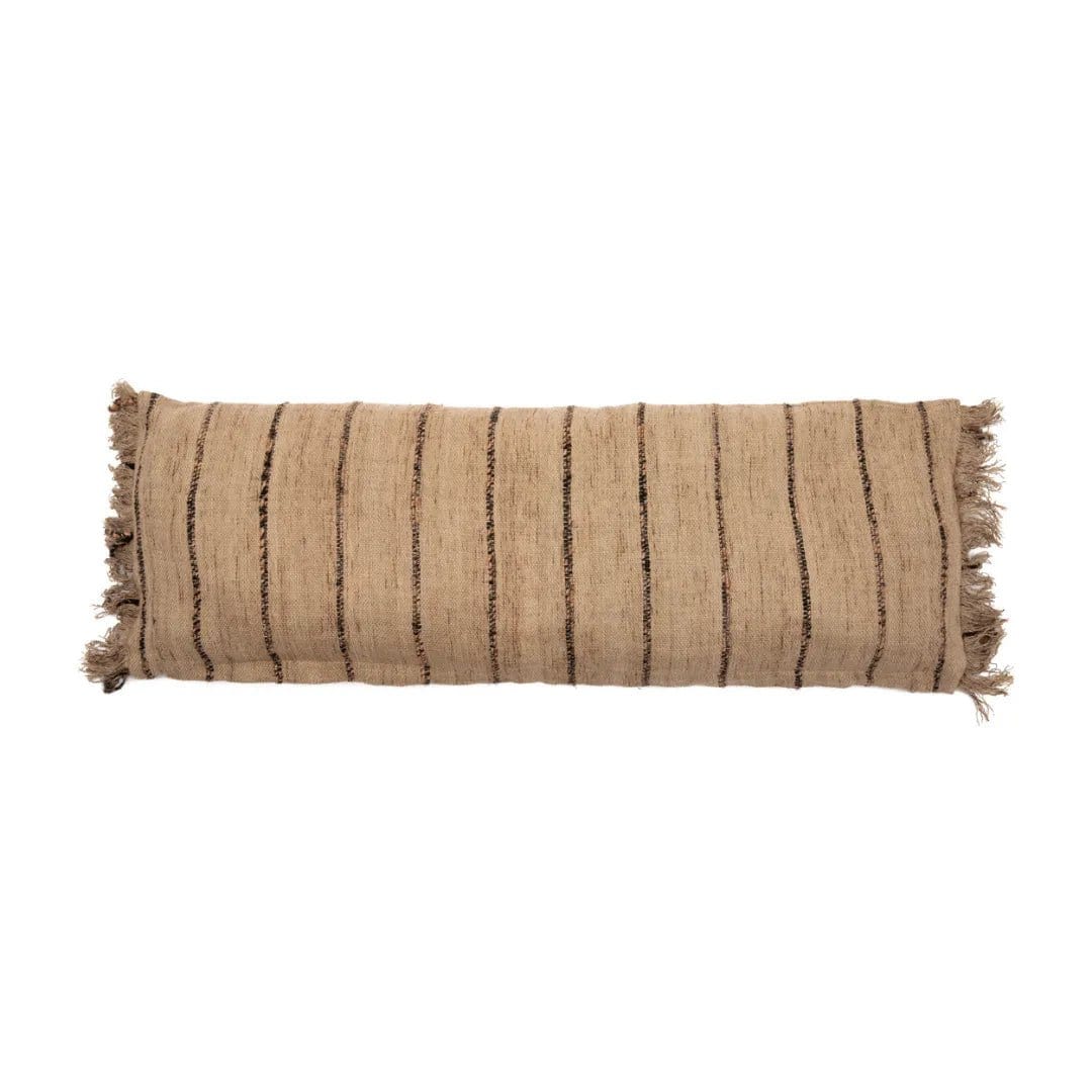 Bazar Bizar The Oh My Gee Kussenhoes - Beige Zwart - 35x100