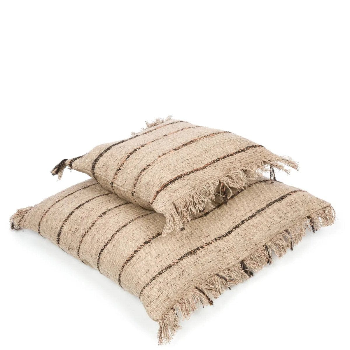 Bazar Bizar The Oh My Gee Kussenhoes - Beige Zwart - 60x60