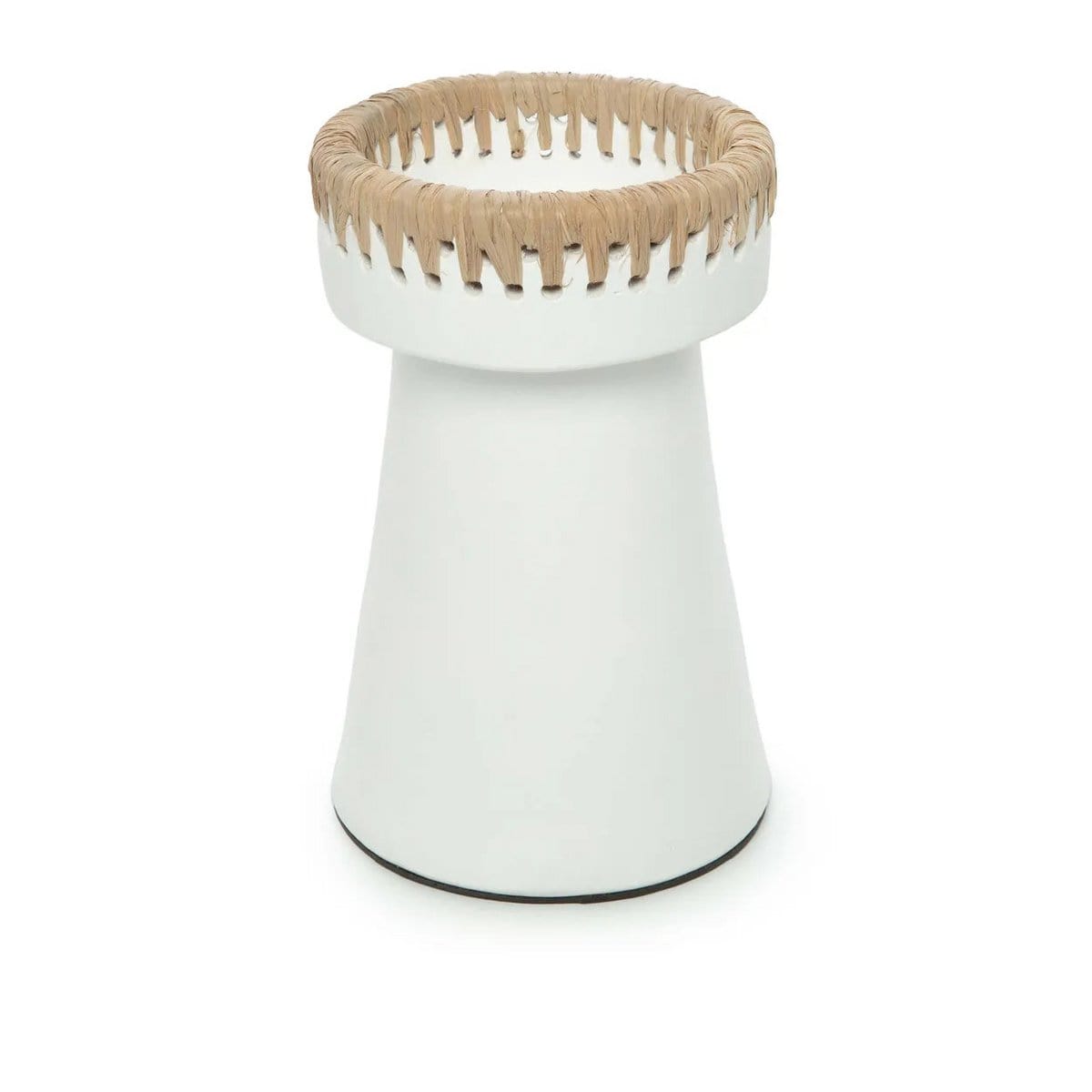 Bazar Bizar The Pretty Candle Holder - Wit Naturel - L