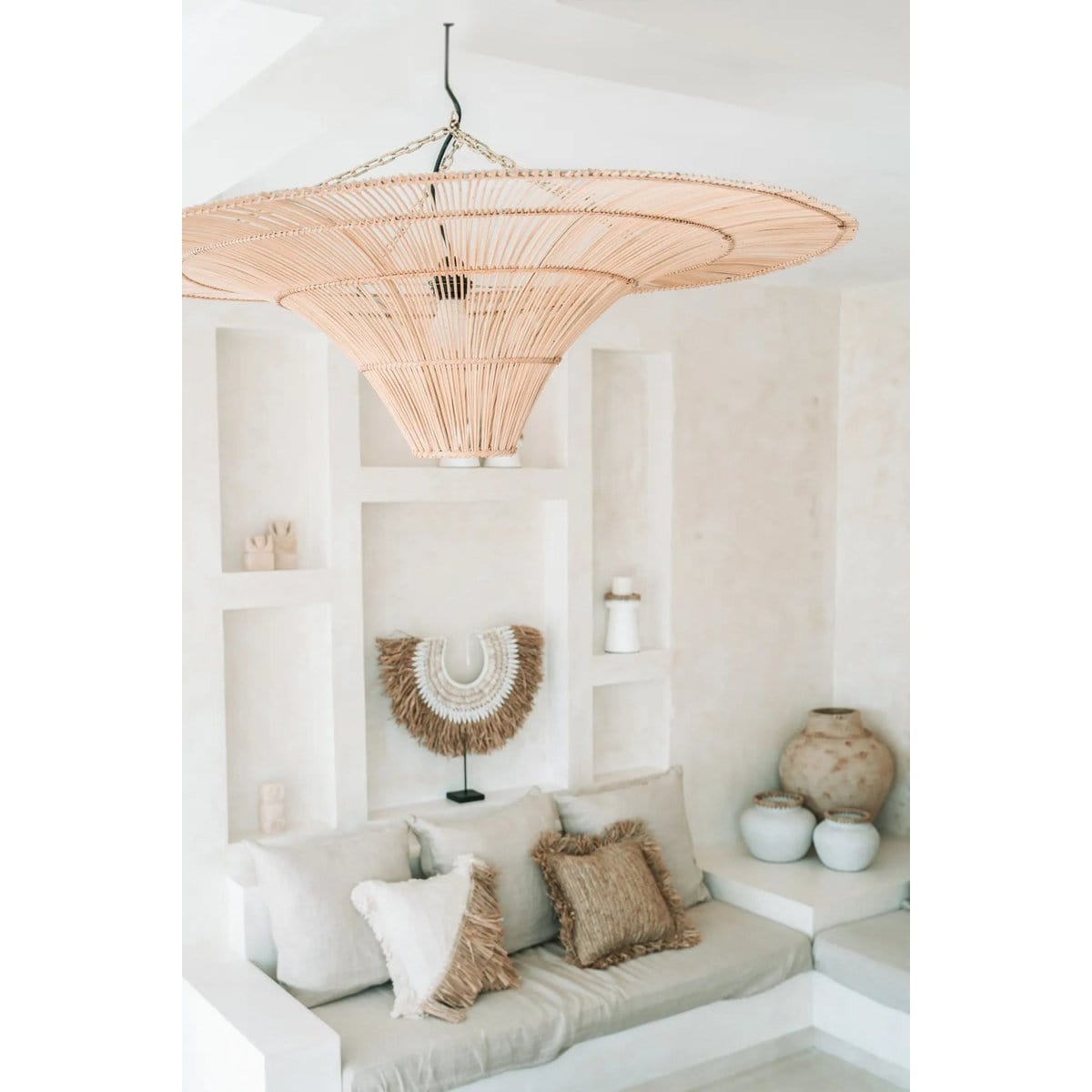 Bazar Bizar The Sky Hanglamp - Naturel - XXL