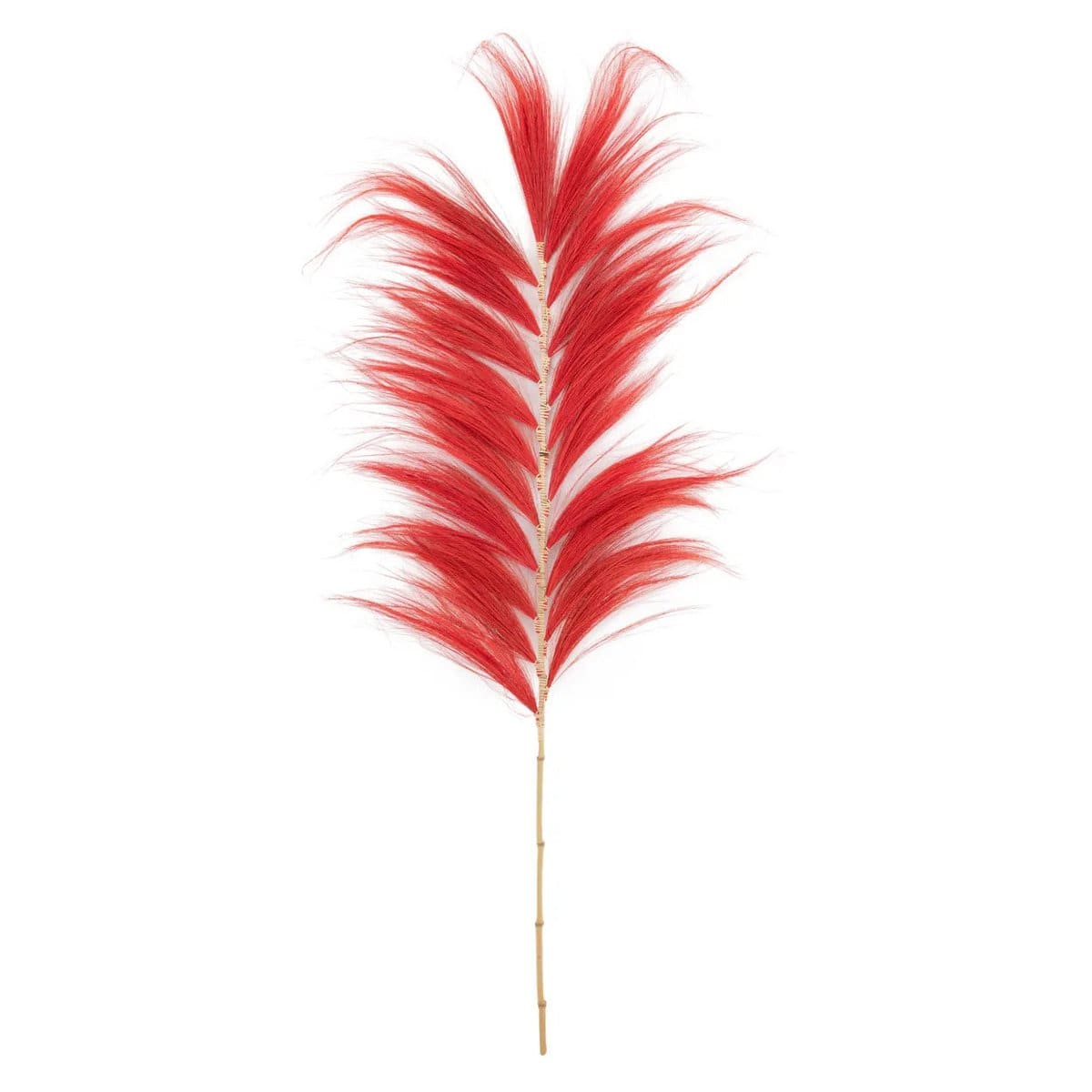 Bazar Bizar The Stunning Leaf - Levendig rood - Set van 6