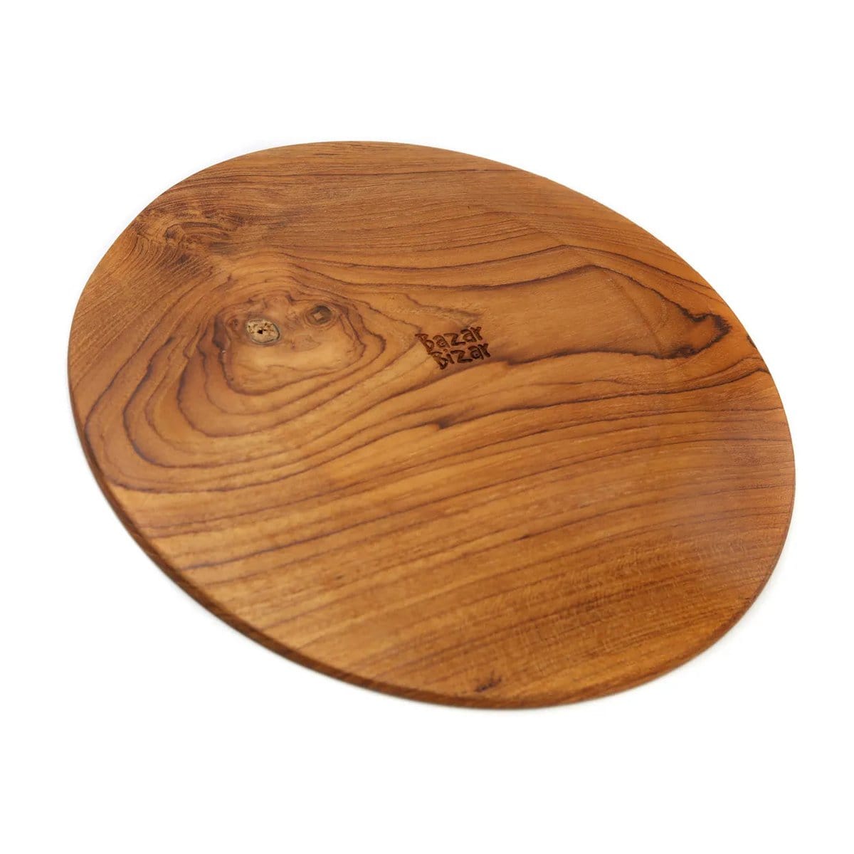 Bazar Bizar The Teak Root Round Plate - XL