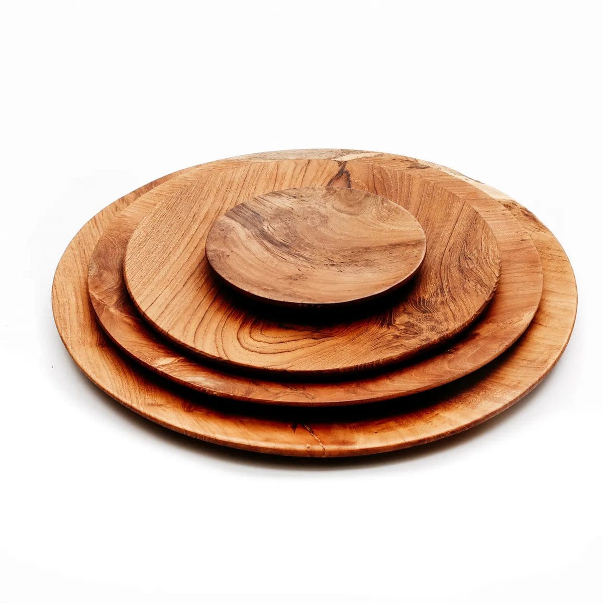 Bazar Bizar The Teak Root Round Plate - XL