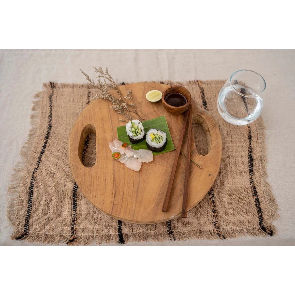 Bazar Bizar The Teak Root Tray - Natural - S