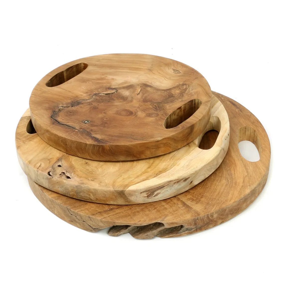 Bazar Bizar The Teak Root Tray - Natural - S