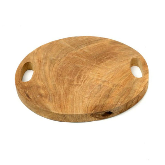 Bazar Bizar The Teak Root Tray - Naturel - L