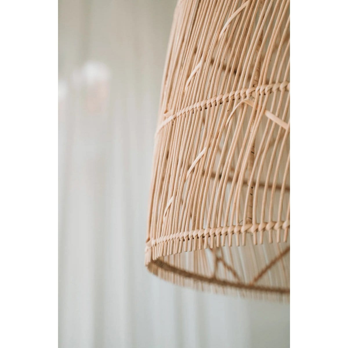 Bazar Bizar The Twister Hanglamp - Naturel - M