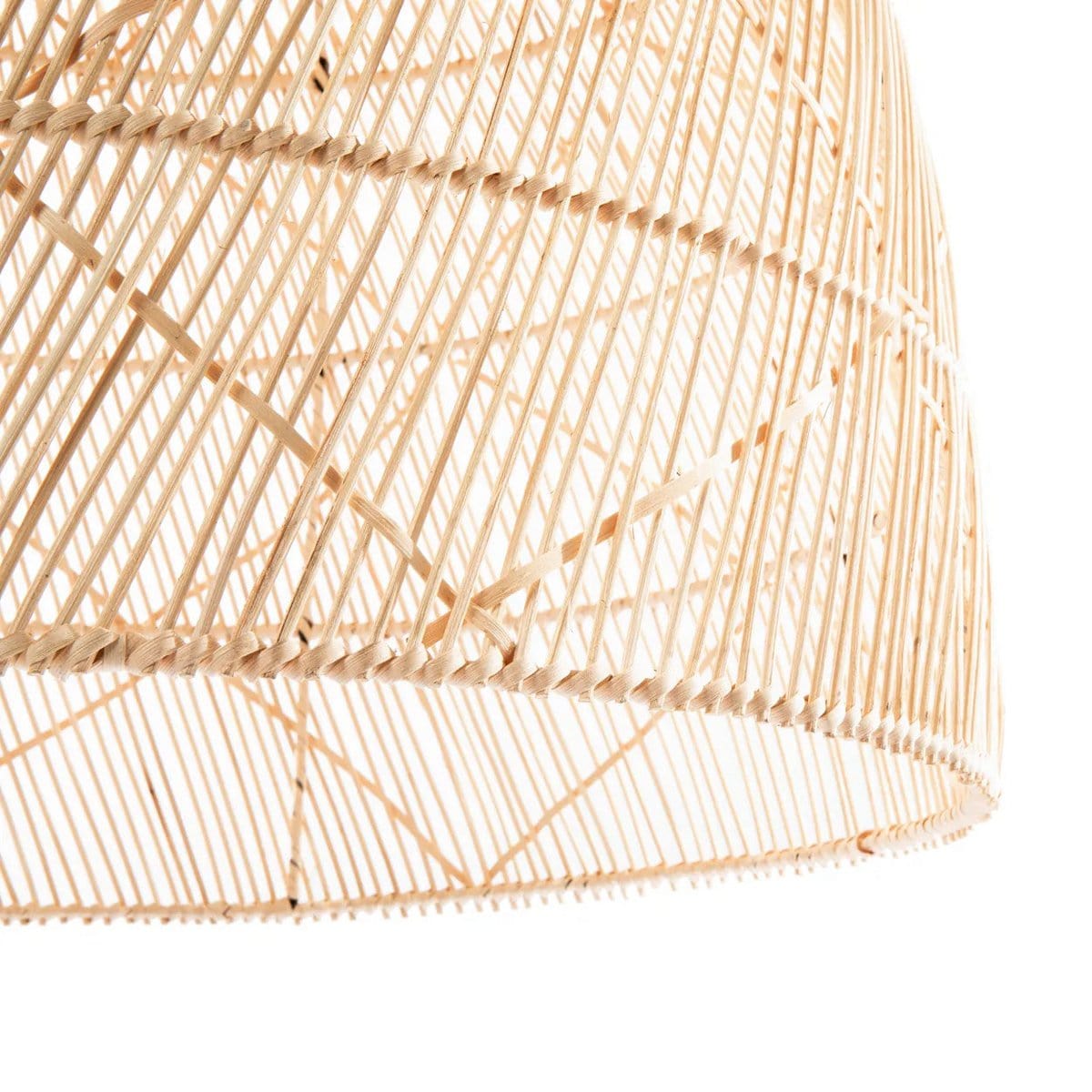 Bazar Bizar The Twister Hanglamp - Naturel - M