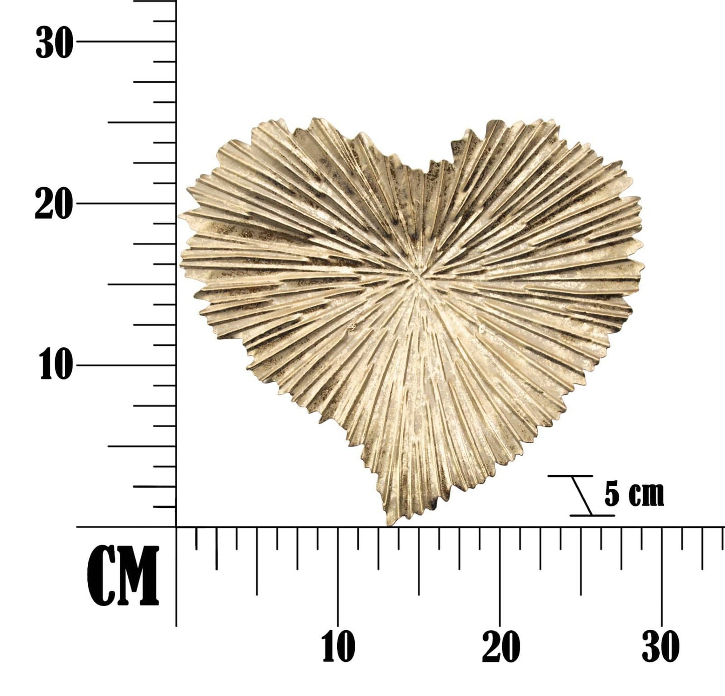 Mauro Ferretti TRAY HEART CM 29X5X25