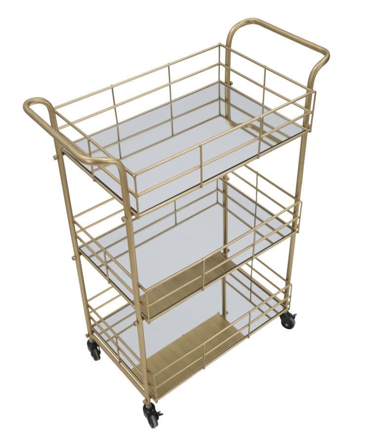 Mauro Ferretti TROLLEY GLAM RET. CM 60X30,5X80