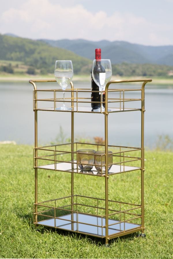 Mauro Ferretti TROLLEY GLAM RET. CM 60X30,5X80