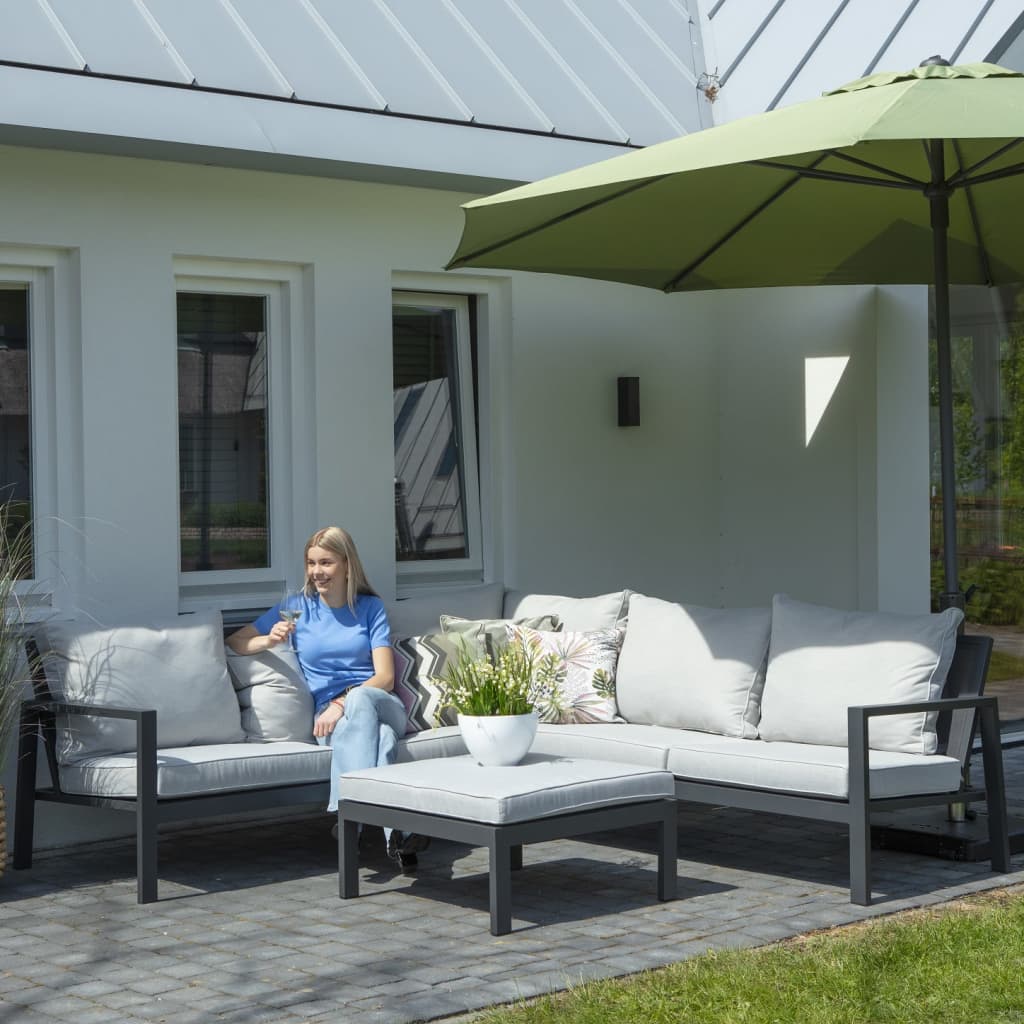 Madison Tuinmeubelhoezen Madison Loungesethoes rechts 320x255x70 cm grijs