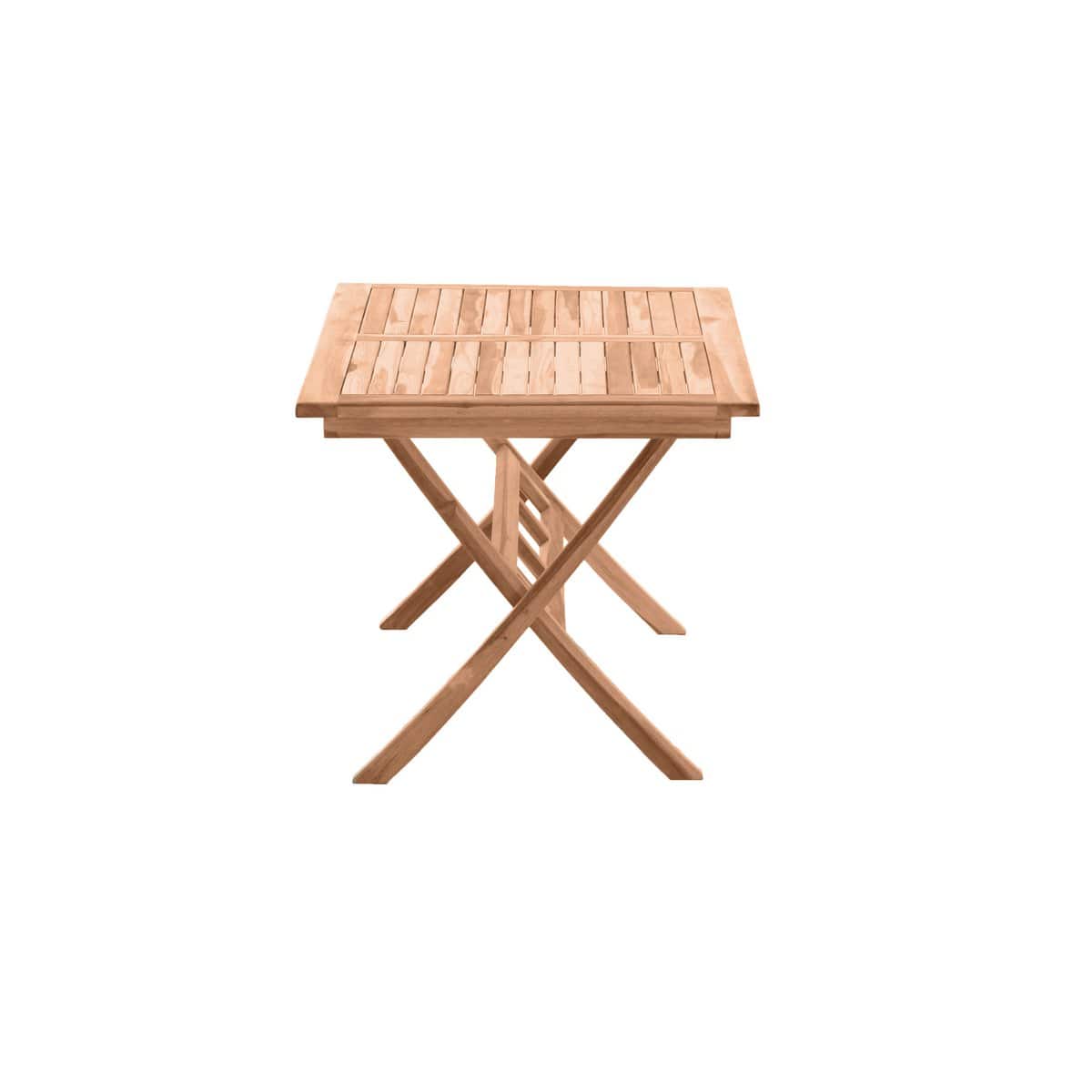 Moebilia Tuintafel 135x85 cm, teak