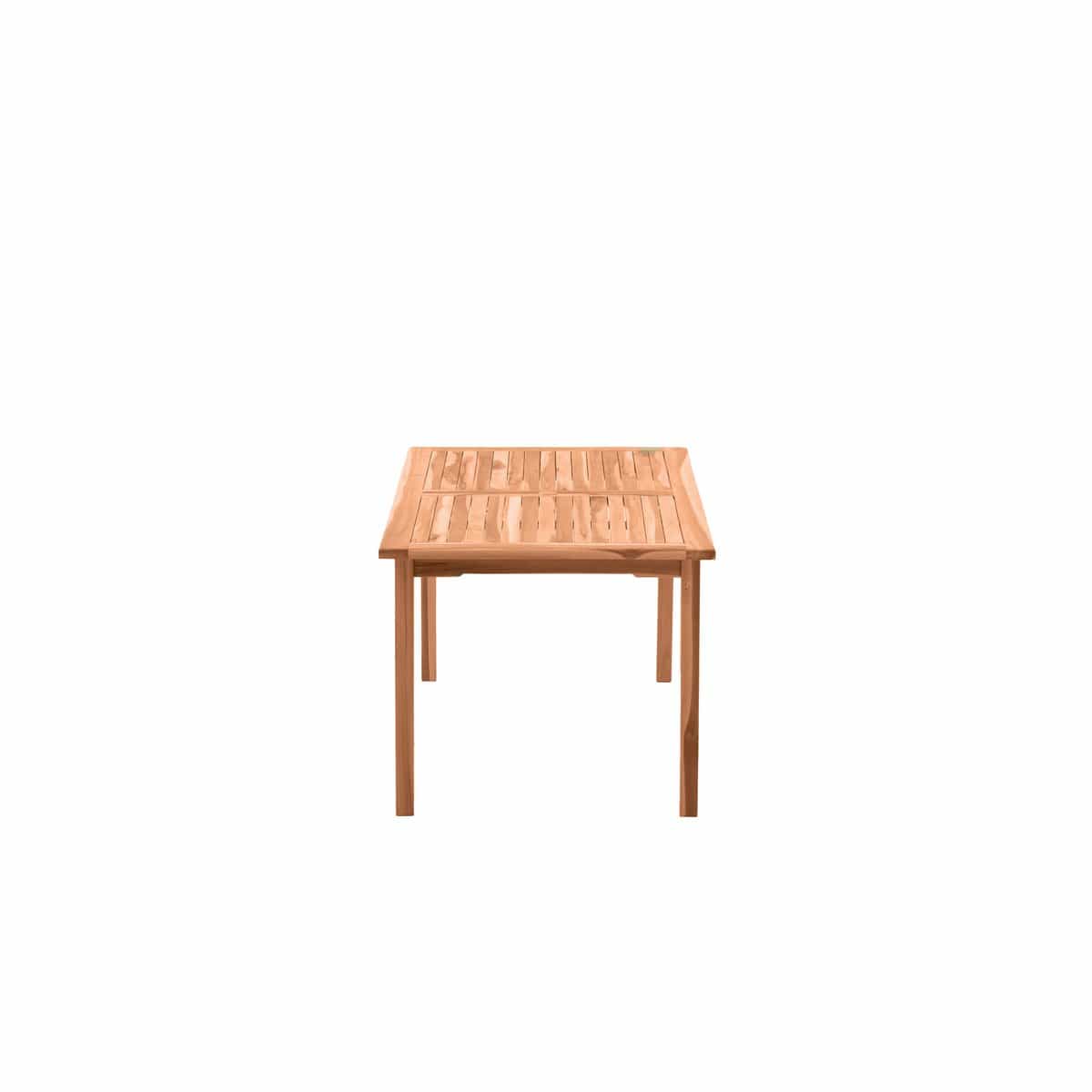 Moebilia Tuintafel, 150x90 cm, teak