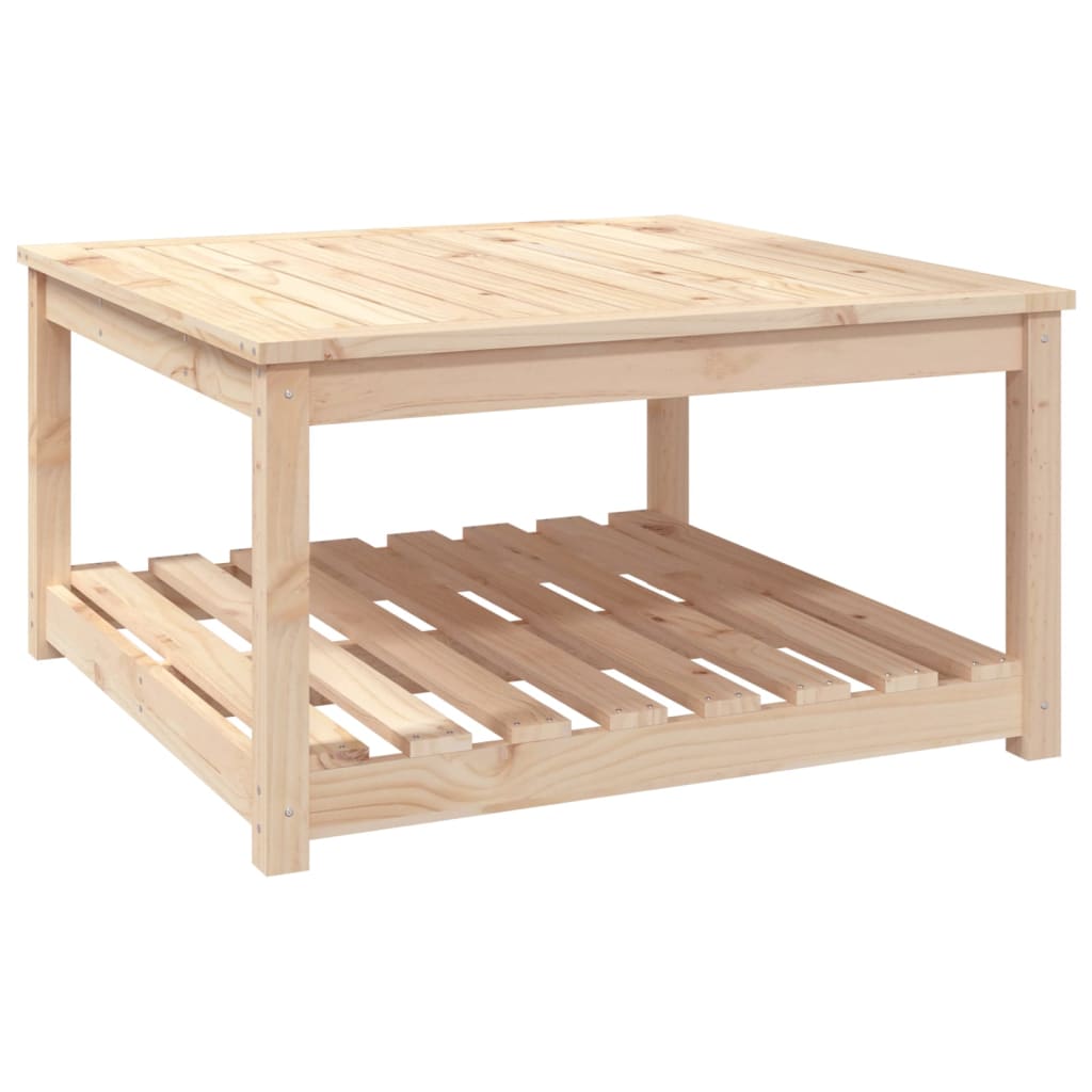 vidaXL Tuintafels Tuintafel 82,5x82,5x45 cm massief grenenhout