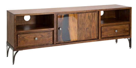 Mauro Ferretti TV HOLDER MUSTANG CM 175X40X60 (LEGNO DI ACACIA NILOTICA)