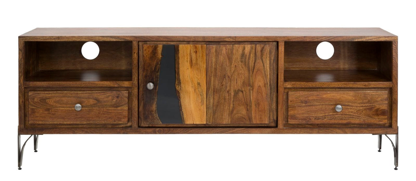 Mauro Ferretti TV HOLDER MUSTANG CM 175X40X60 (LEGNO DI ACACIA NILOTICA)