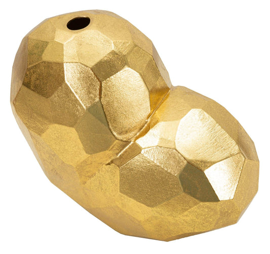 Mauro Ferretti VASE HEART GOLD CM 19X9X18