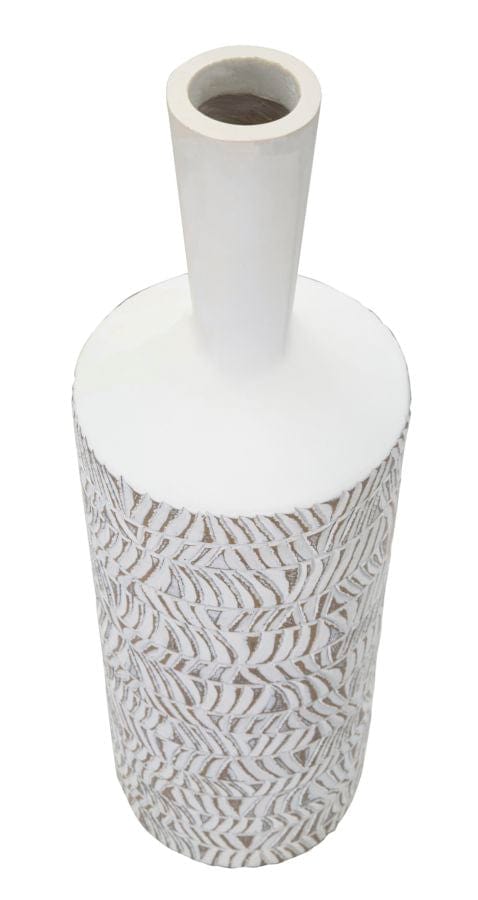 Mauro Ferretti VASE POLYRESIN NAIROBI BOTTLE CM Ø 15X49,5