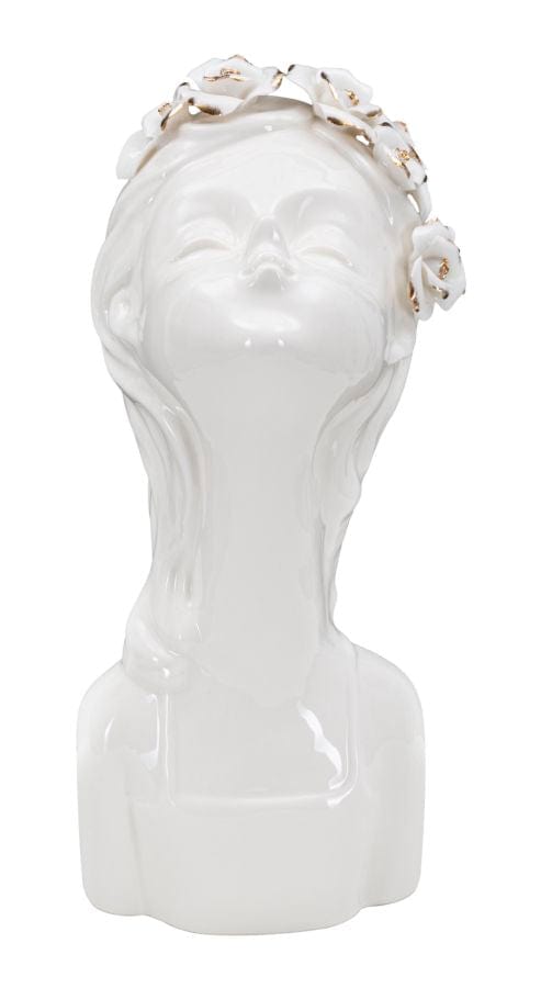 Mauro Ferretti VASE YOUNG LADY ROSES CM 10x14x26