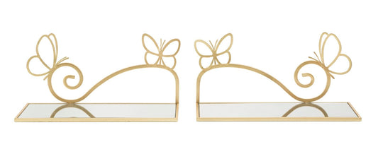 Mauro Ferretti WALL BED SIDE BUTTERFLY SET 2 PCS CM 41,5X18X21