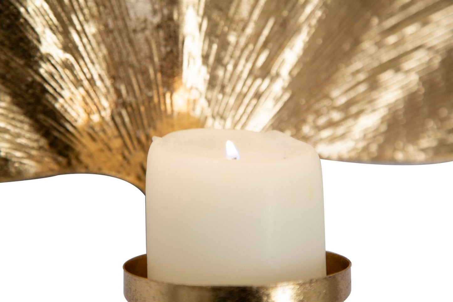 Mauro Ferretti WALL CANDLE HOLDER GLAM LEAF CM 41X11,5X40