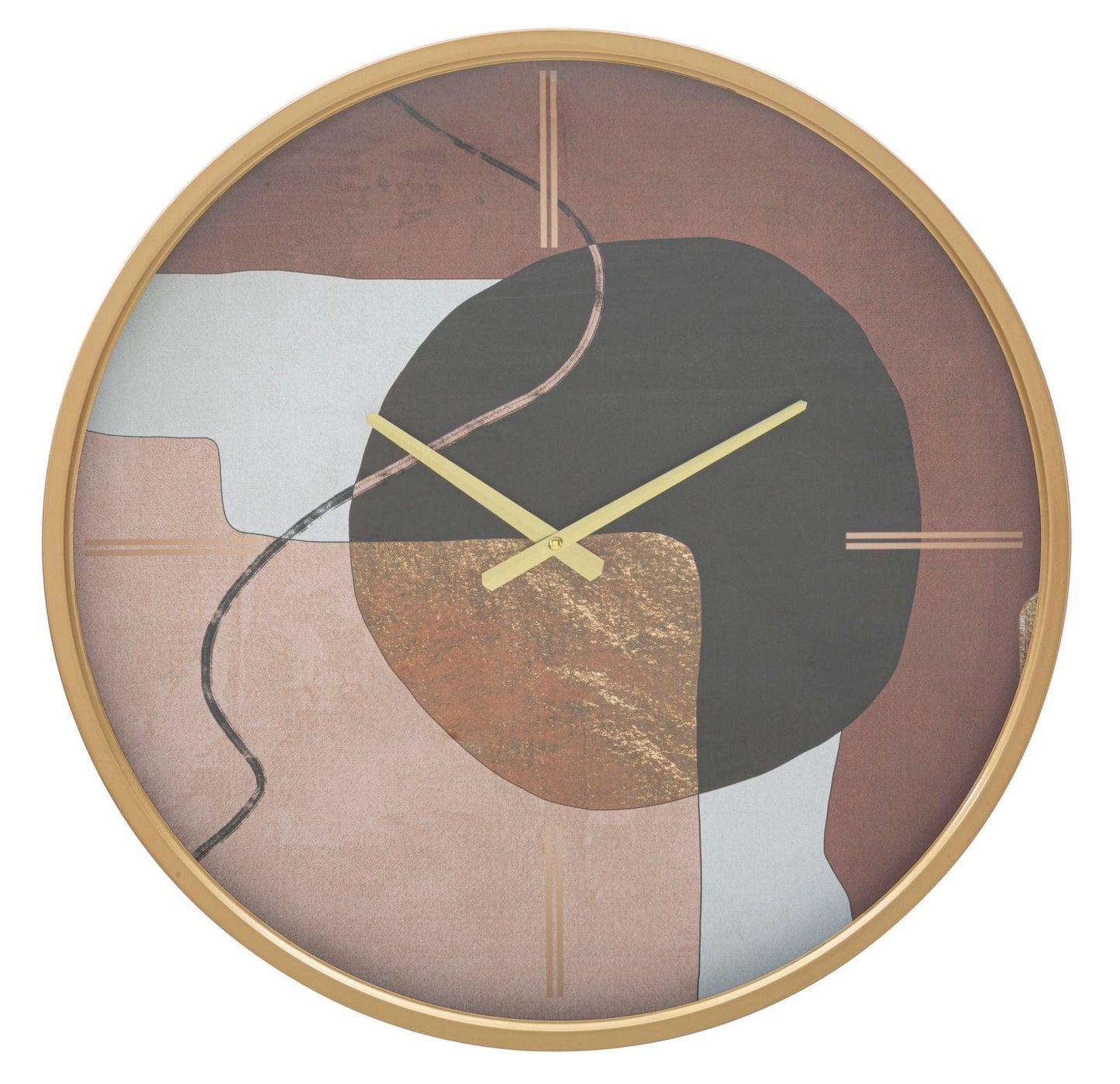 Mauro Ferretti WALL CLOCK ART RED CM Ø 60X6