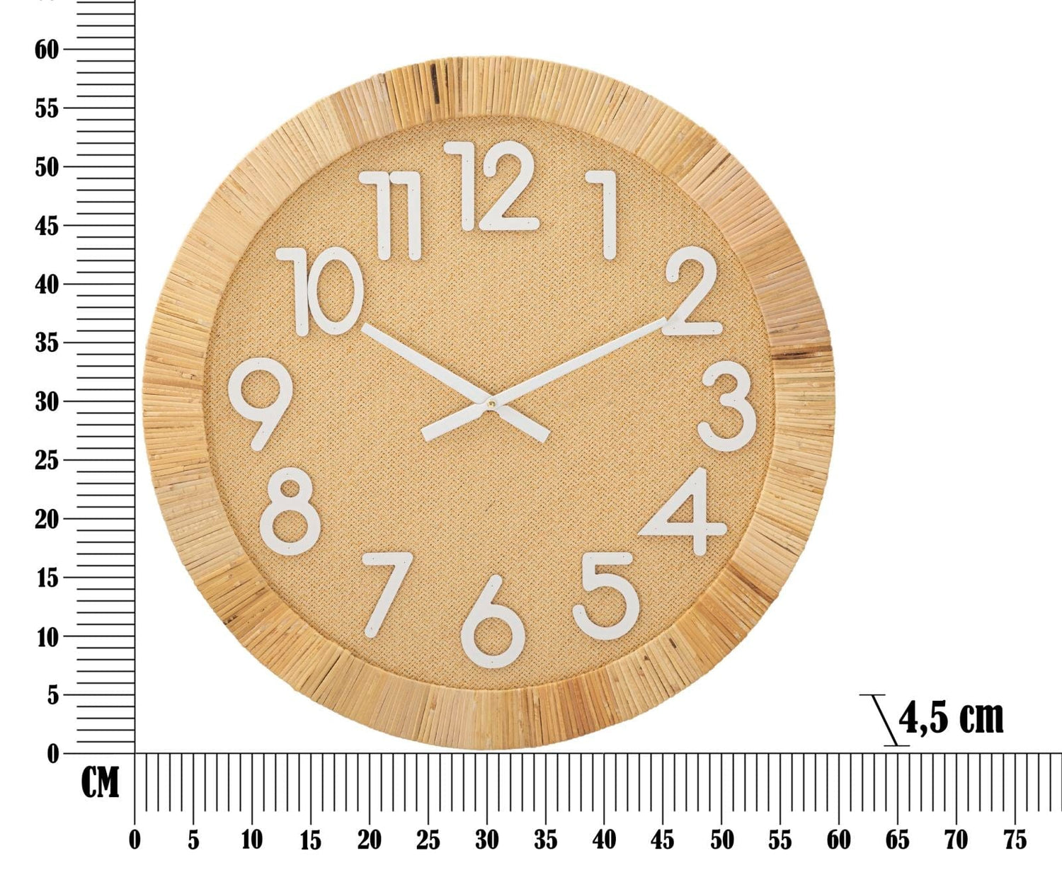 Mauro Ferretti WALL CLOCK BOHO PLUS CM Ø 60X4,5