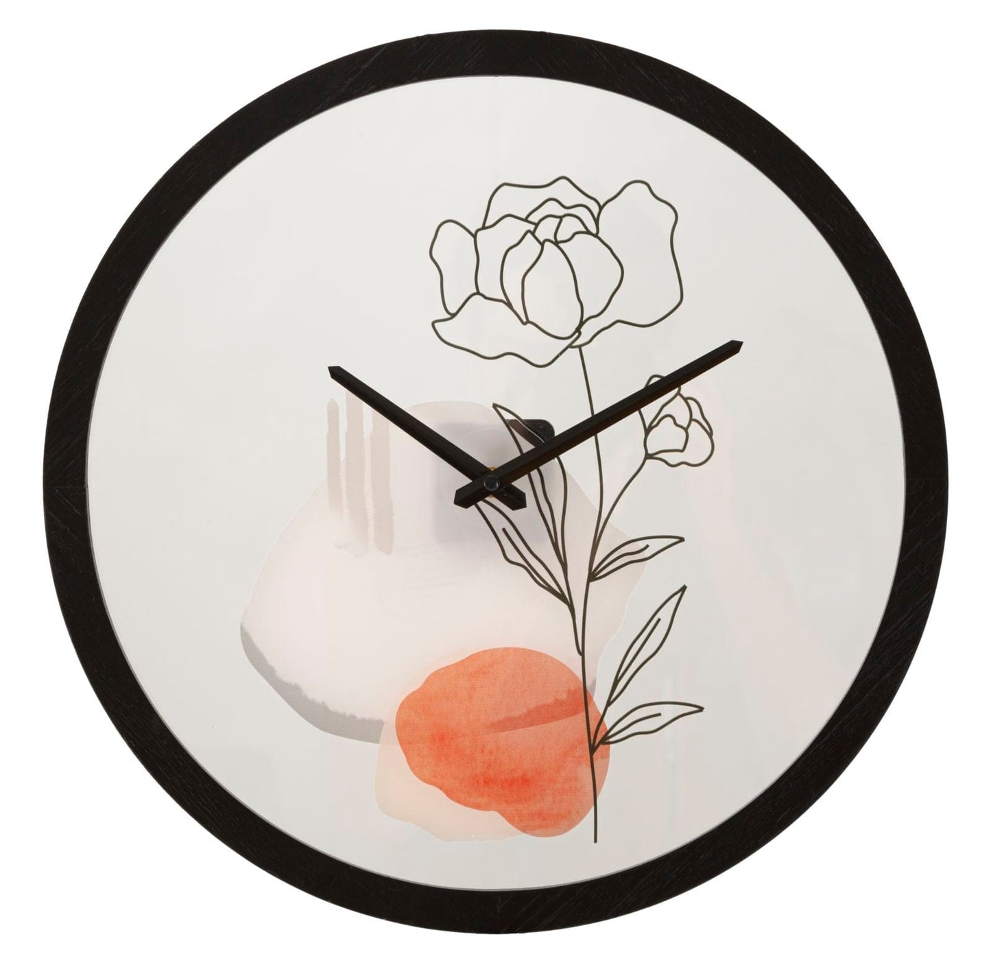 Mauro Ferretti WALL CLOCK FLOWER -A- CM Ø 40X3,5