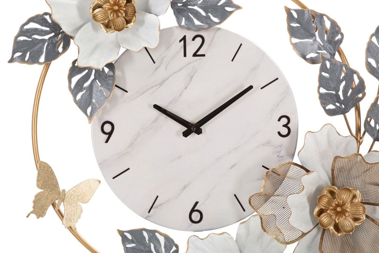 Mauro Ferretti WALL CLOCK FLOWERS CM 64X8X64