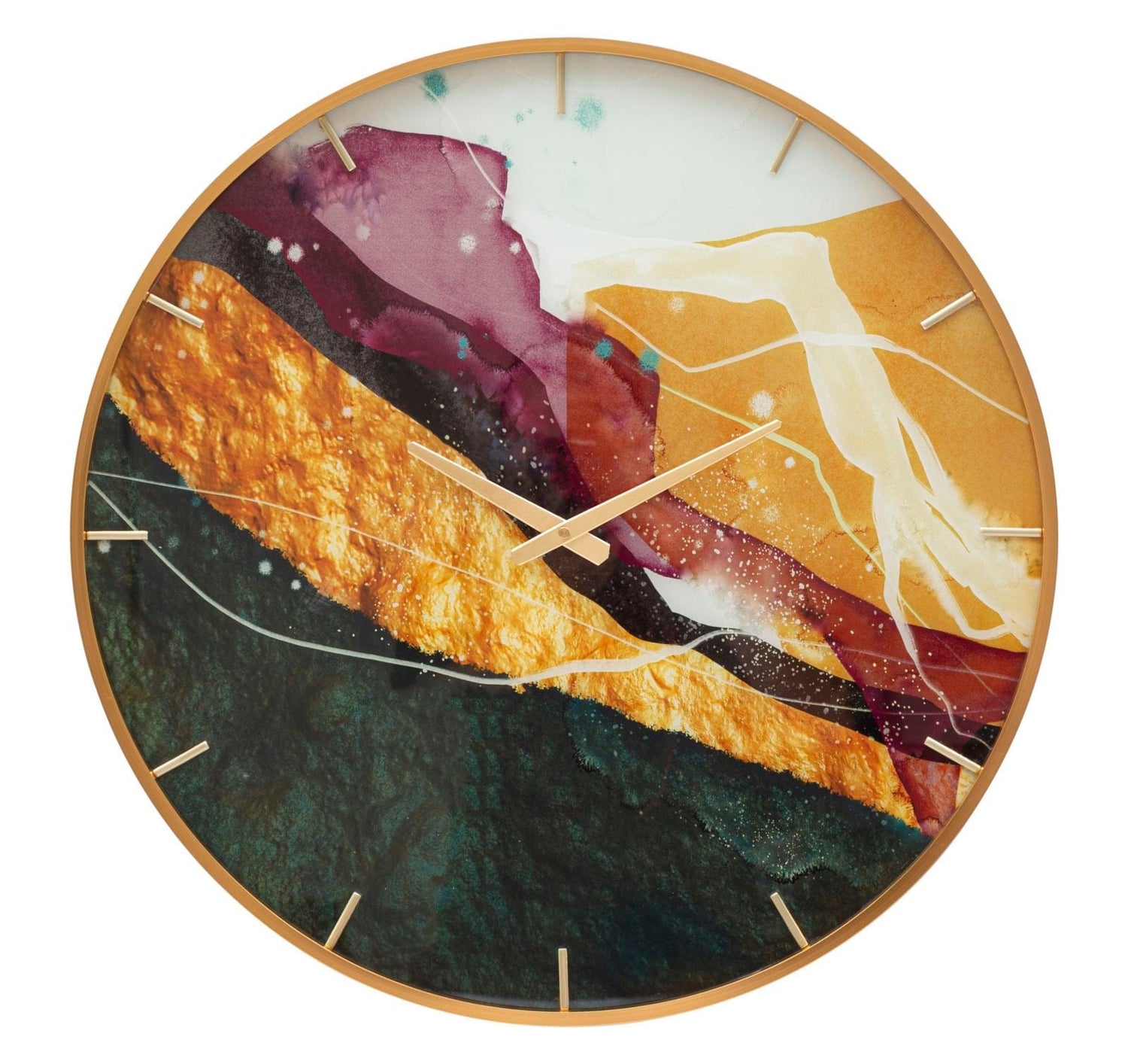 Mauro Ferretti WALL CLOCK GLASS MITY CM Ø 60X5