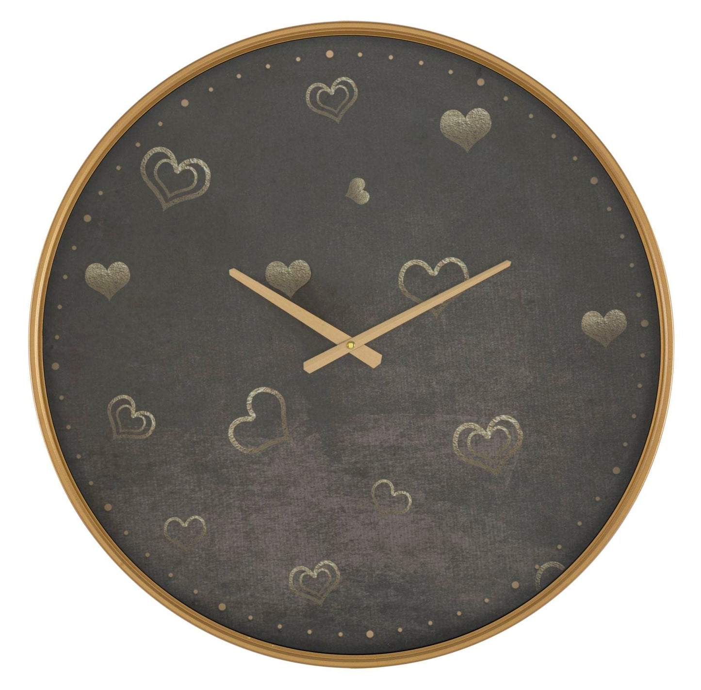 Mauro Ferretti WALL CLOCK HEARTS CM Ø 60X6