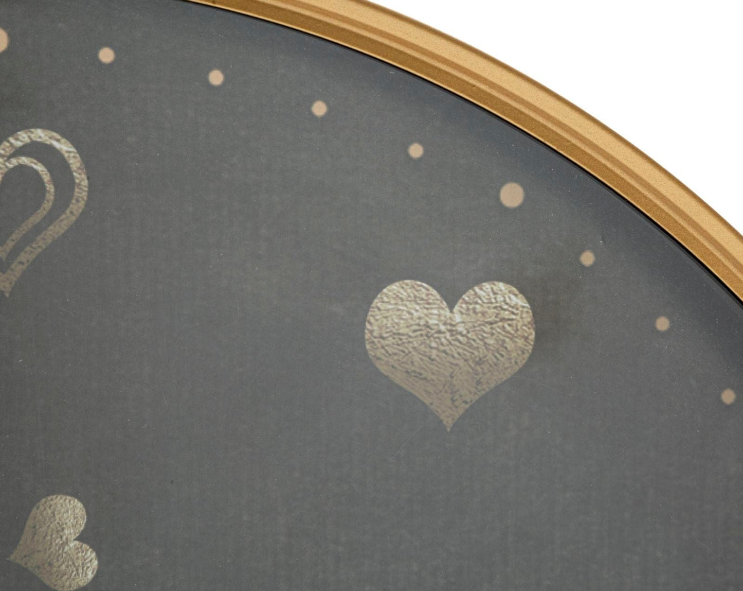 Mauro Ferretti WALL CLOCK HEARTS CM Ø 60X6