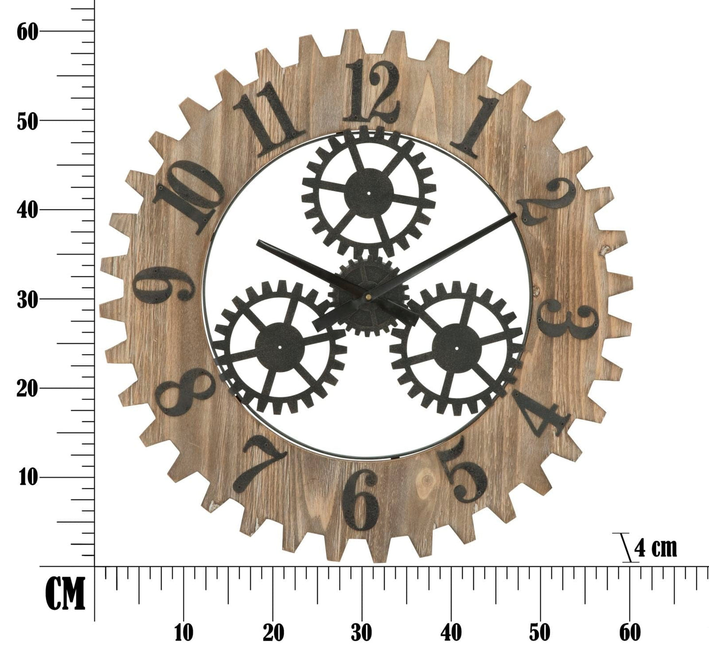 Mauro Ferretti WALL CLOCK INGRANAGGIO PLUS CM Ø 60X4