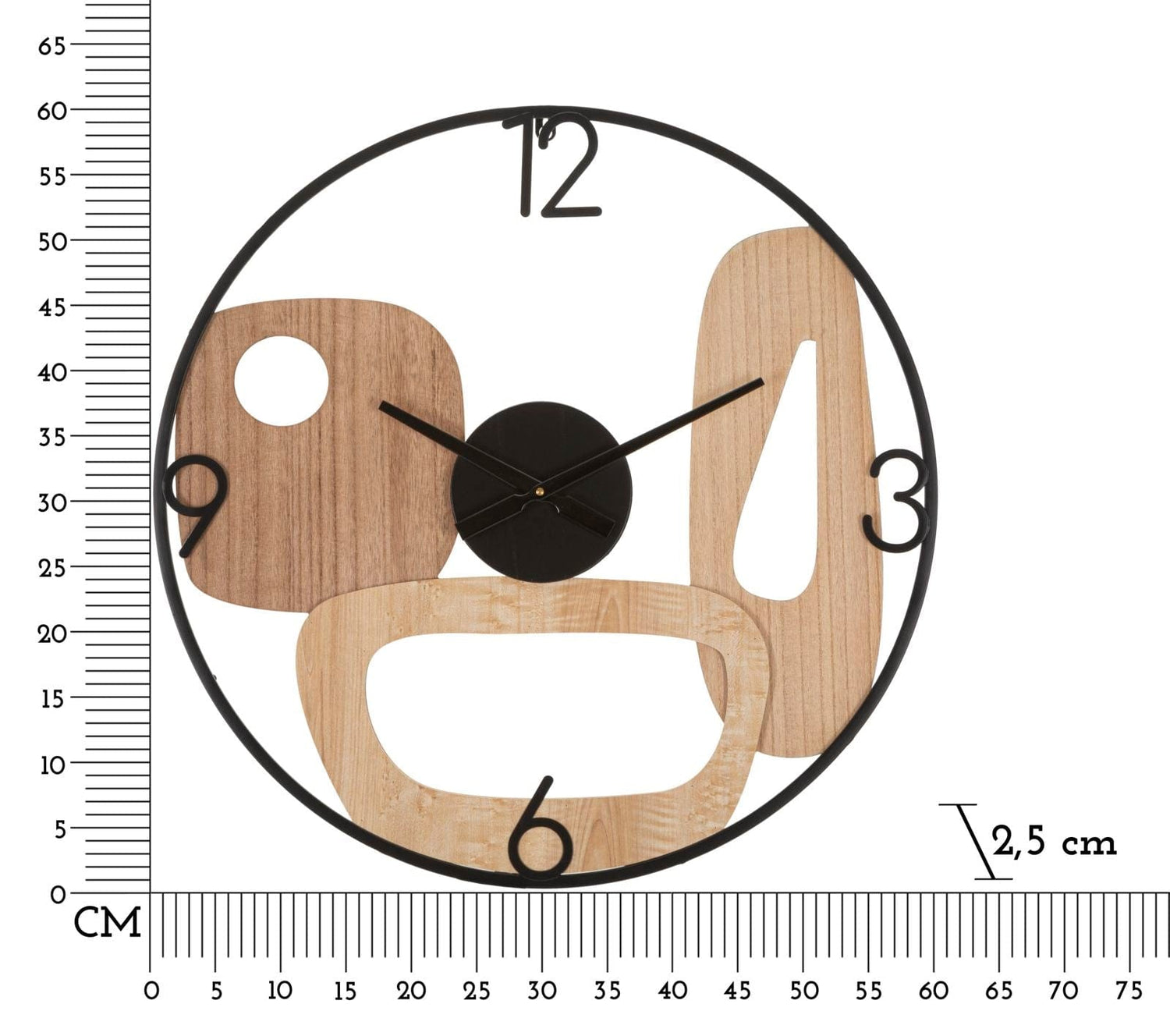 Mauro Ferretti WALL CLOCK MOT CM Ø 60X2,5