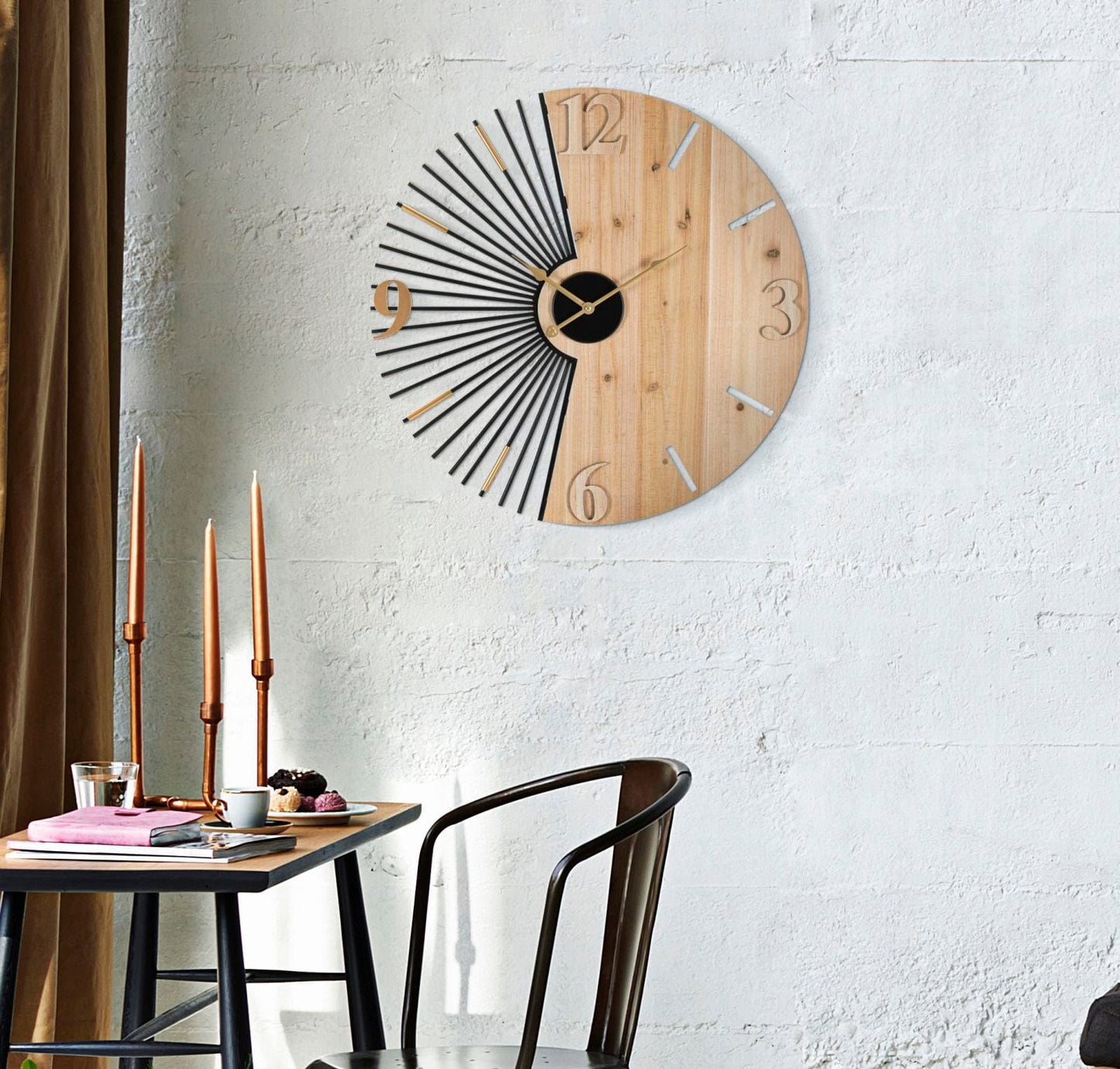 Mauro Ferretti WALL CLOCK WORDY CM Ø 60X3,5