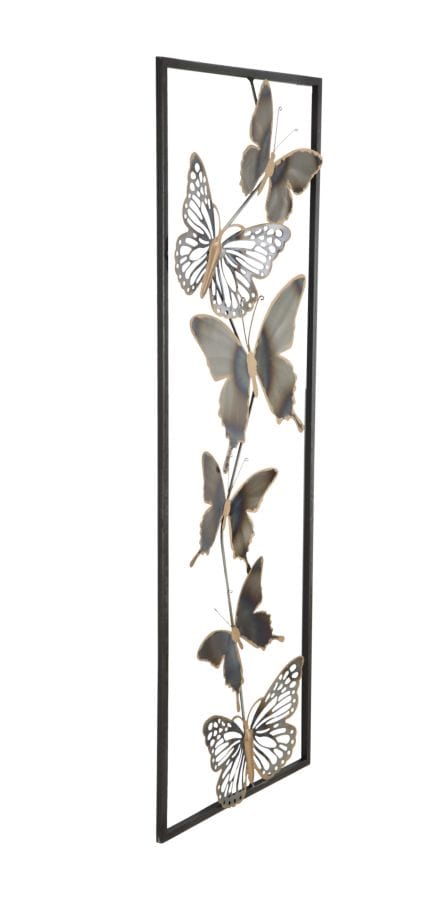 Mauro Ferretti WALL DECORATION BUTTERFLIES CM 31X2,5X90