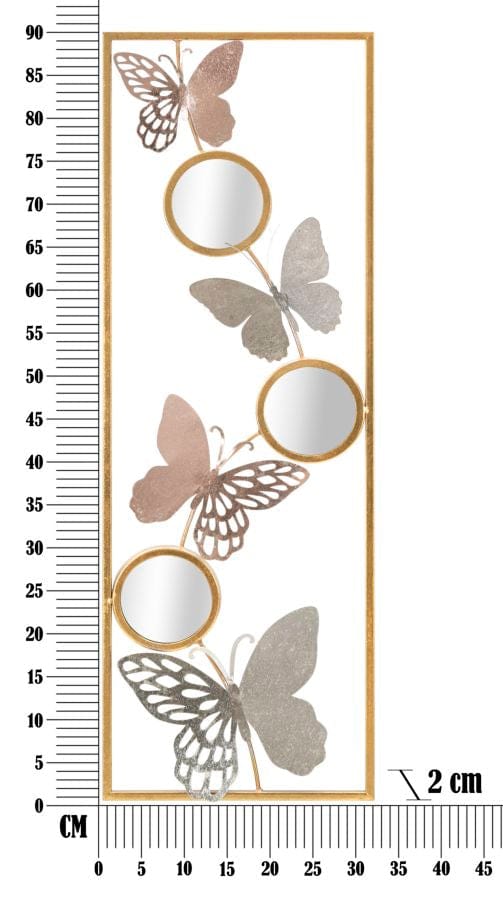 Mauro Ferretti WALL DECORATION BUTTRY -A- CM 31X2X90