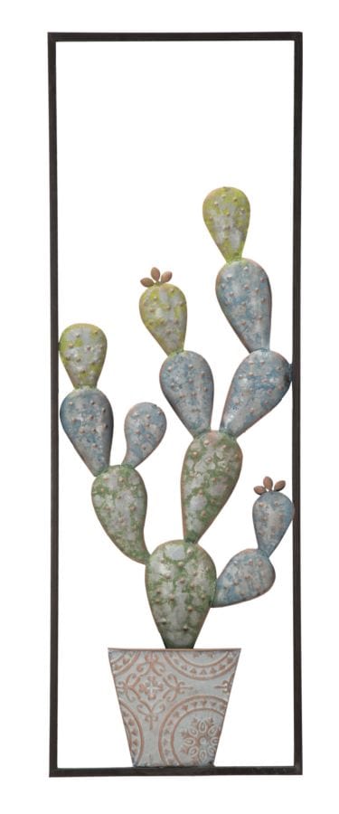 Mauro Ferretti WALL DECORATION CACTUS-FRAME -A- CM 31X2,5X90