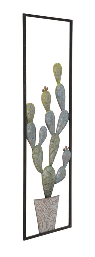 Mauro Ferretti WALL DECORATION CACTUS-FRAME -A- CM 31X2,5X90