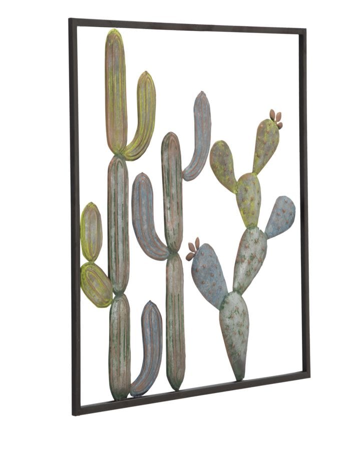 Mauro Ferretti WALL DECORATION CACTUS-FRAME -C- CM 50X1,3X50