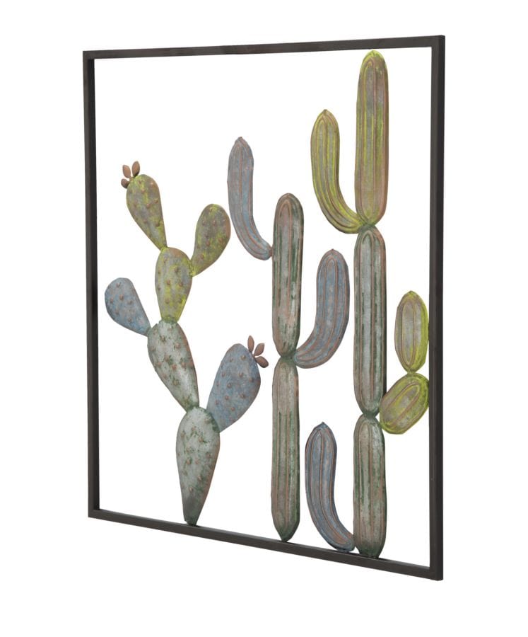 Mauro Ferretti WALL DECORATION CACTUS-FRAME -C- CM 50X1,3X50